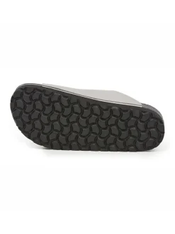 Slippers zilverkleurig