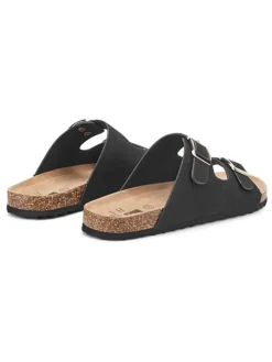 Slippers zwart