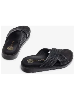 Slippers zwart