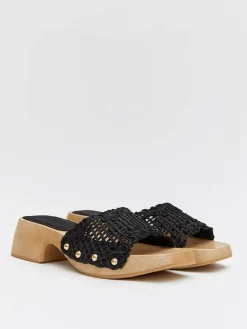 Slippers zwart