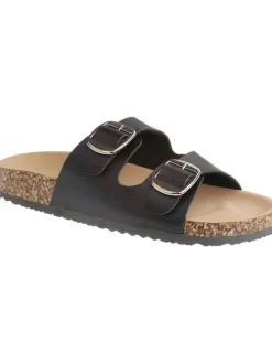 Slippers zwart