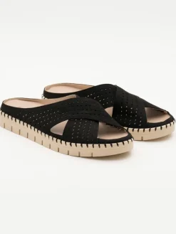 Slippers zwart