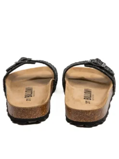 Slippers zwart