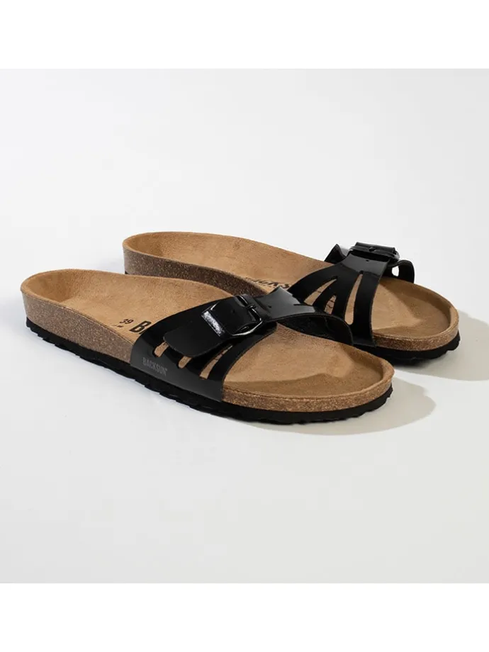 Slippers zwart