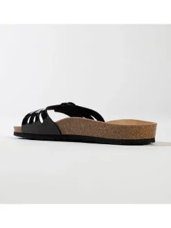 Slippers zwart