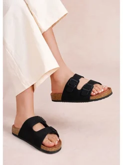 Slippers zwart