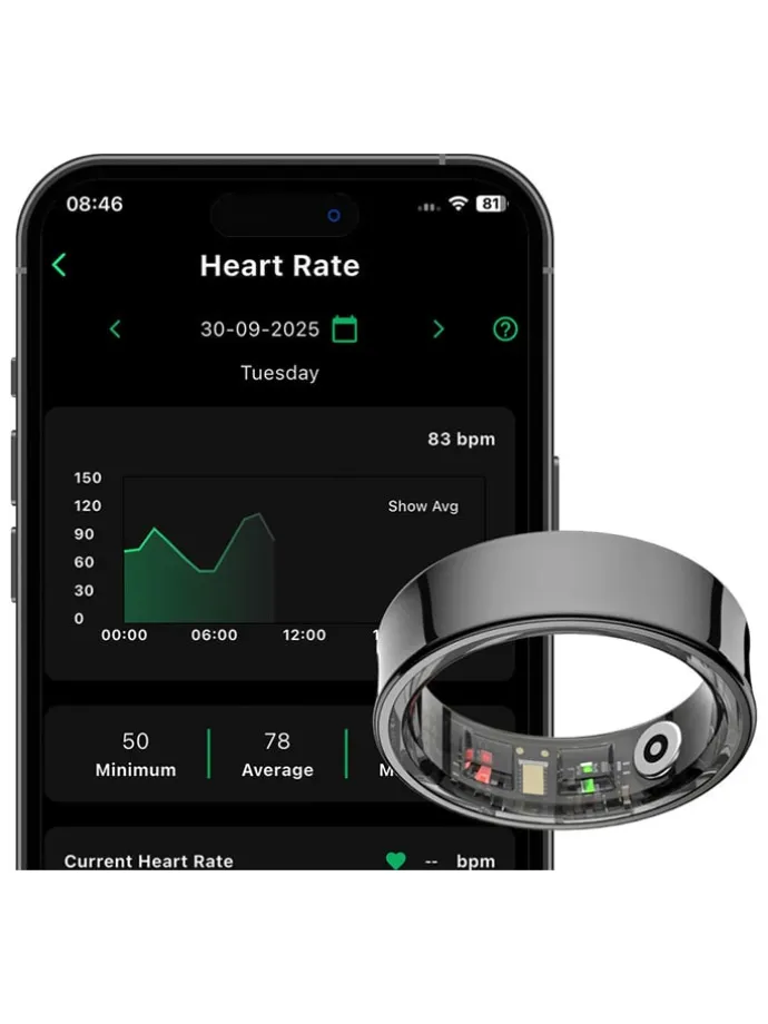 Smartring "Elite LUX" zwart