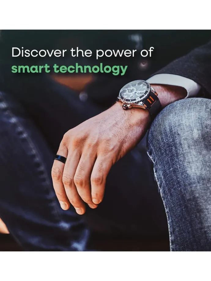 Smartring "Elite" zwart