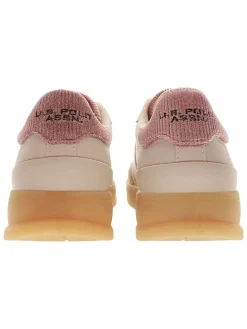 Sneakers beige/lichtroze