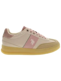 Sneakers beige/lichtroze
