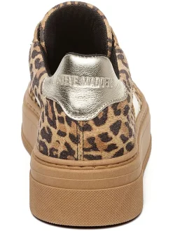 Sneakers beige/zilverkleurig