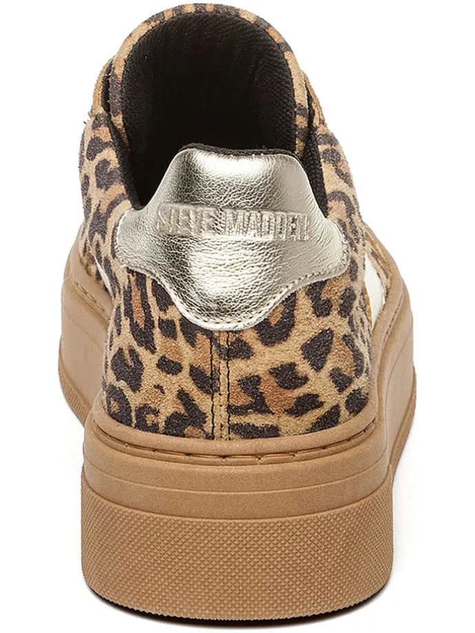 Sneakers beige/zilverkleurig