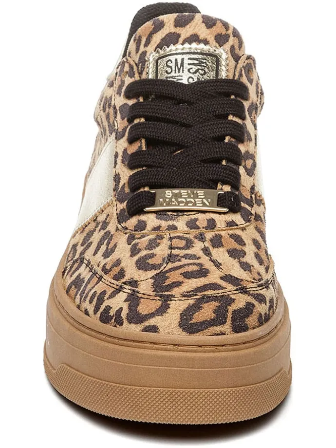 Sneakers beige/zilverkleurig