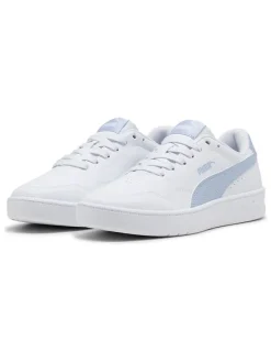 Sneakers "Court Lally" wit/lichtblauw