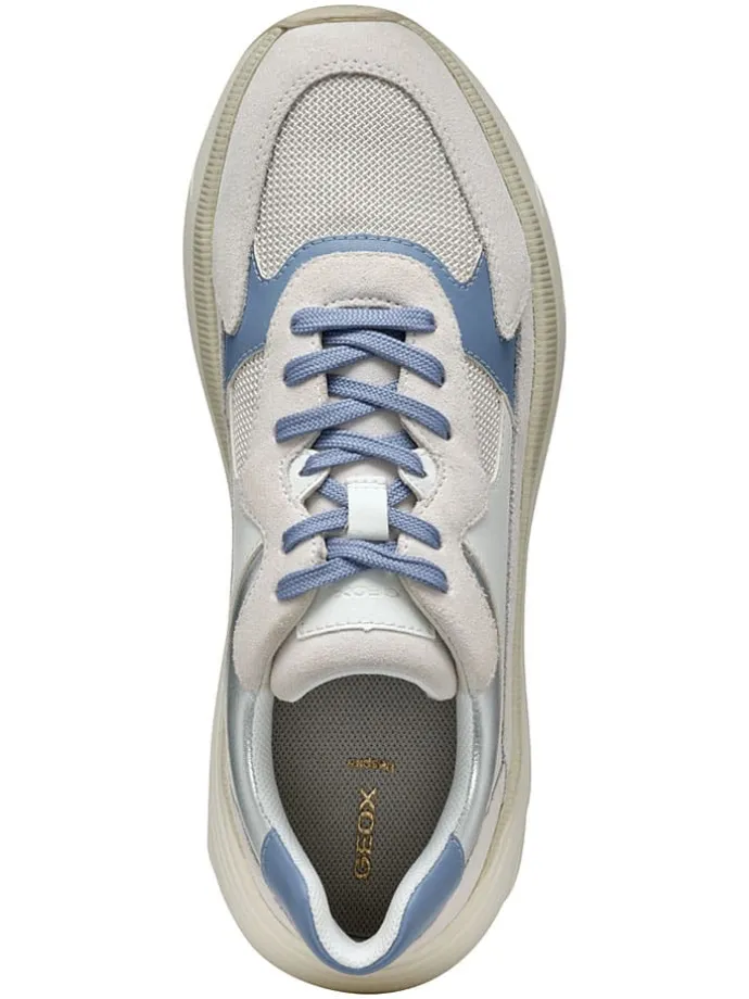 Sneakers "Diamanta" beige/blauw