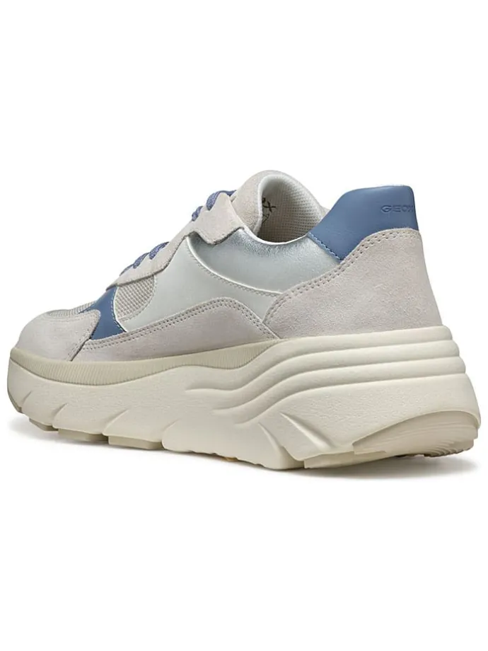 Sneakers "Diamanta" beige/blauw