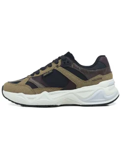 Sneakers donkerblauw/kaki