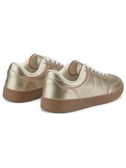 Sneakers goudkleurig