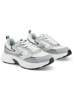 Sneakers grijs/wit