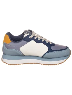 Sneakers "High" lichtblauw/paars
