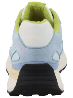 Sneakers lichtblauw/groen