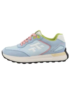 Sneakers lichtblauw/groen