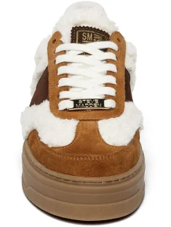 Sneakers lichtbruin/crème