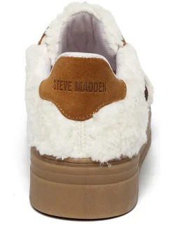 Sneakers lichtbruin/crème