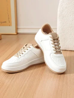 Sneakers wit/beige