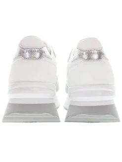 Sneakers wit/grijs