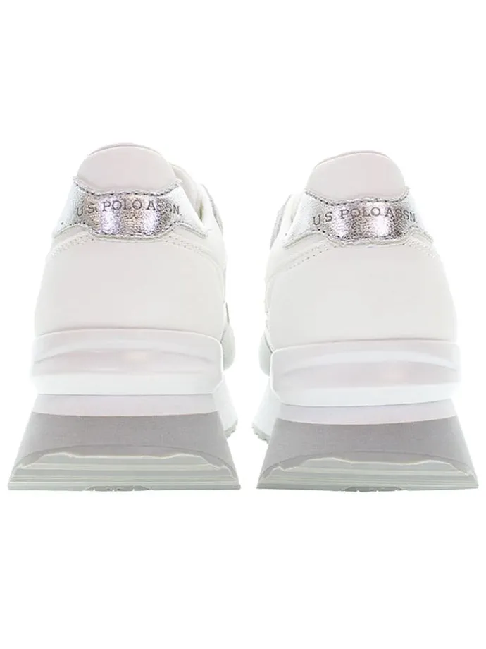 Sneakers wit/grijs