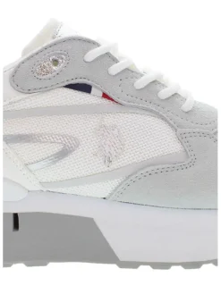 Sneakers wit/grijs