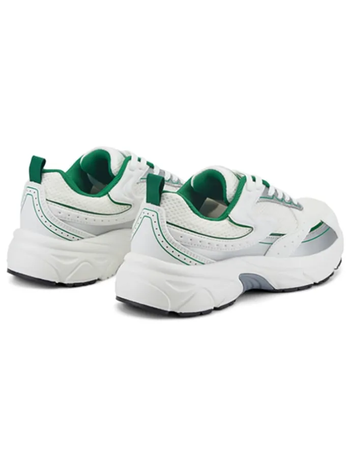Sneakers wit/zilverkleurig