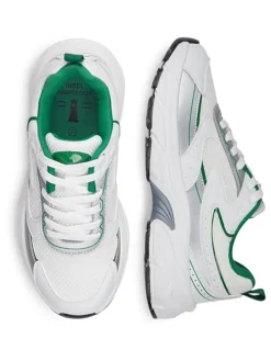 Sneakers wit/zilverkleurig