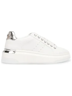 Sneakers wit/zilverkleurig