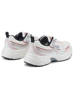 Sneakers wit/zilverkleurig