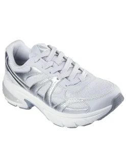 Sneakers wit/zilverkleurig