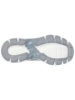 Sneakers wit/zilverkleurig