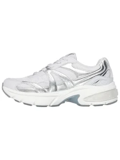 Sneakers wit/zilverkleurig
