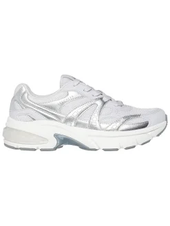 Sneakers wit/zilverkleurig