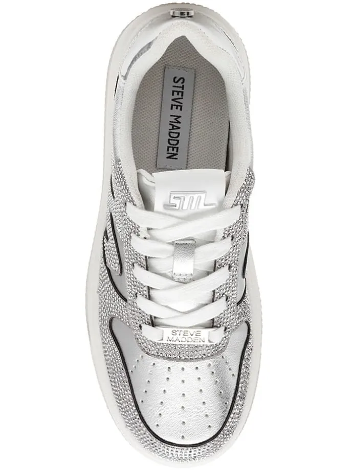 Sneakers zilverkleurig