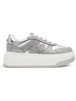 Sneakers zilverkleurig