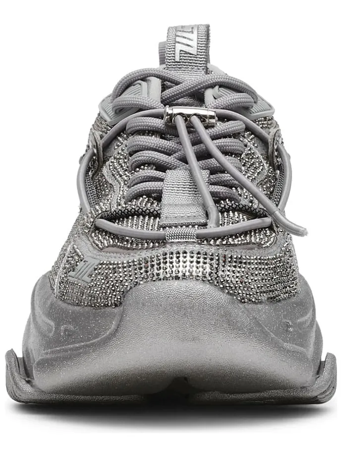 Sneakers zilverkleurig