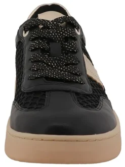 Sneakers zwart/goudkleurig