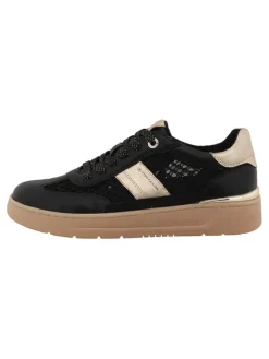 Sneakers zwart/goudkleurig