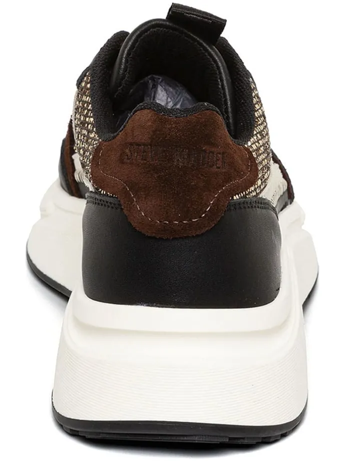 Sneakers zwart/goudkleurig