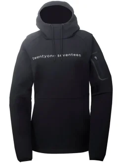 Softshell-hoodie zwart