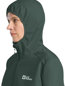Softshelljas groen