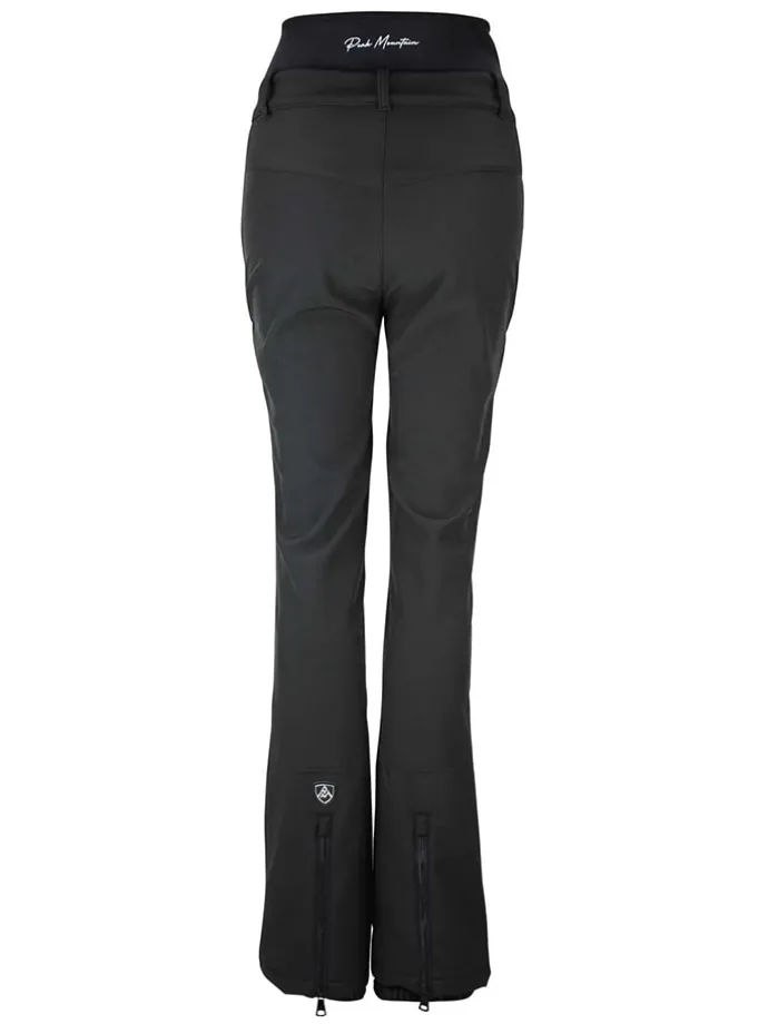Softshell-ski-/snowboardbroek "Adora" zwart