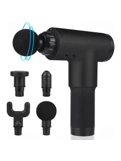 Spier-massagepistool zwart